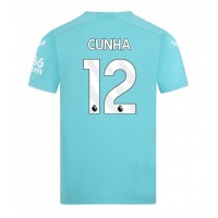 Camisa de time de futebol Wolves Matheus Cunha #12 Replicas 3º Equipamento 2023-24 Manga Curta